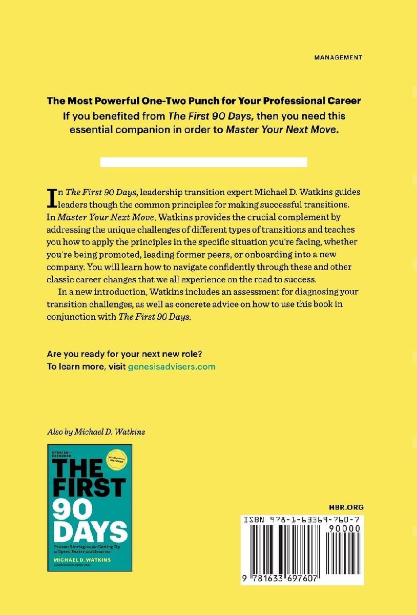 Master Your Next Move, with a New Introduction