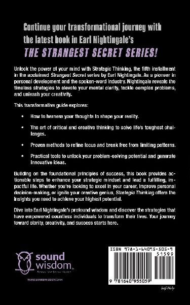 Earl Nightingale's Strategic Thinking
