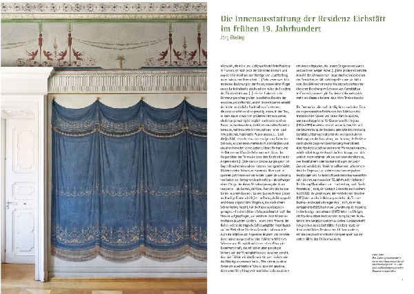 Die Eichstätter Residenz der Herzöge von Leuchtenberg