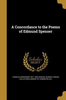 A Concordance to the Poems of Edmund Spenser