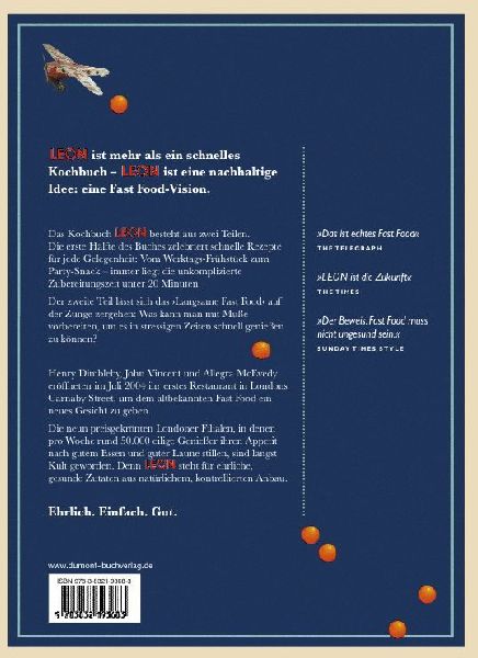 Leon. Natürlich Fast Food. Ehrlich. Einfach. Gut
