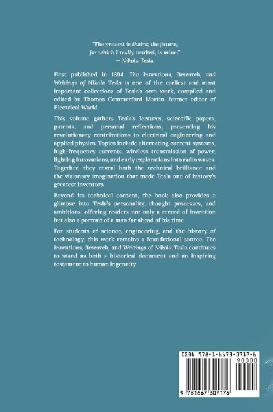 The Inventions, Research, and Writings of Nikola Tesla
