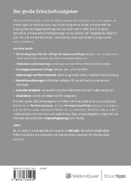 Der große Erbschaftsratgeber