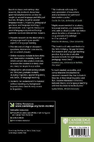 Second Language Acquisition