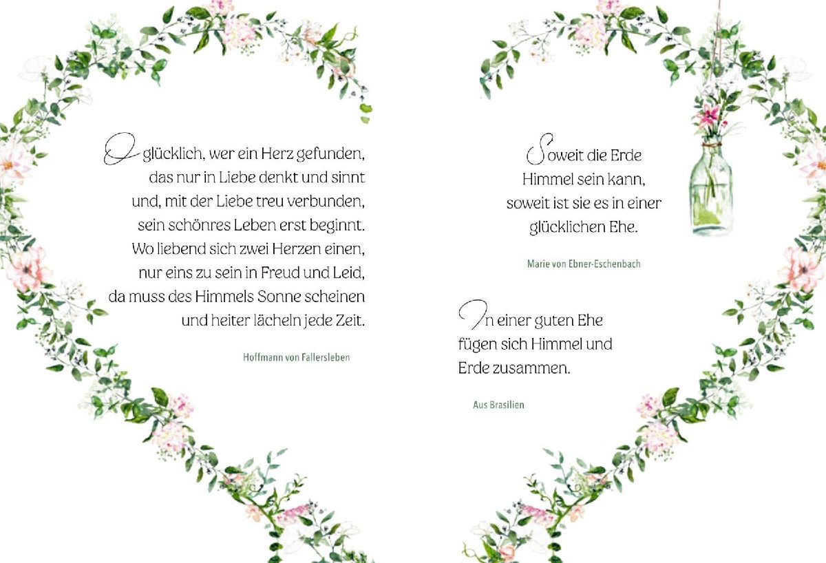 Zur Hochzeit für euch zwei