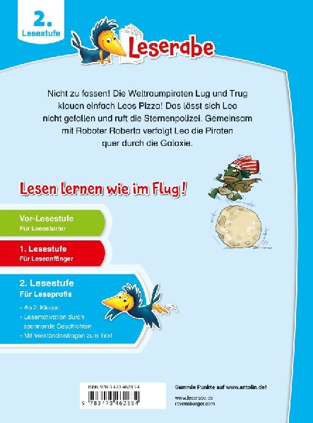 Leserabe 2. Lesestufe - Überfall der Weltraumpiraten