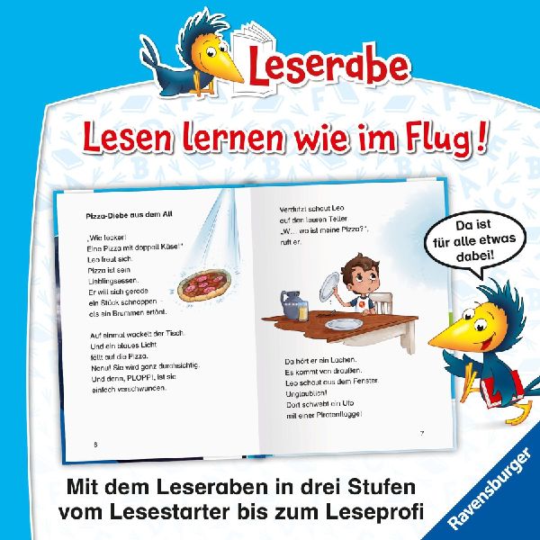 Leserabe 2. Lesestufe - Überfall der Weltraumpiraten