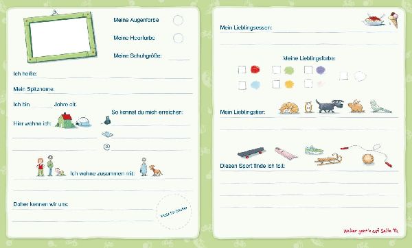 Schlau für die Schule: Mein Freundschaftsbuch