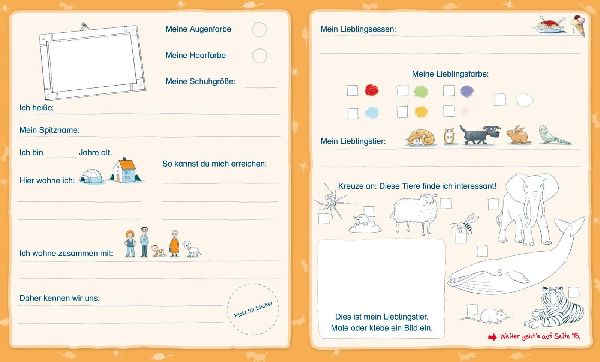 Schlau für die Schule: Mein Freundschaftsbuch