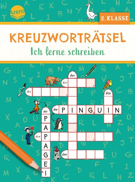 Kreuzworträtsel. Ich lerne schreiben (2. Klasse)