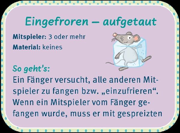 25 Spiele für draußen