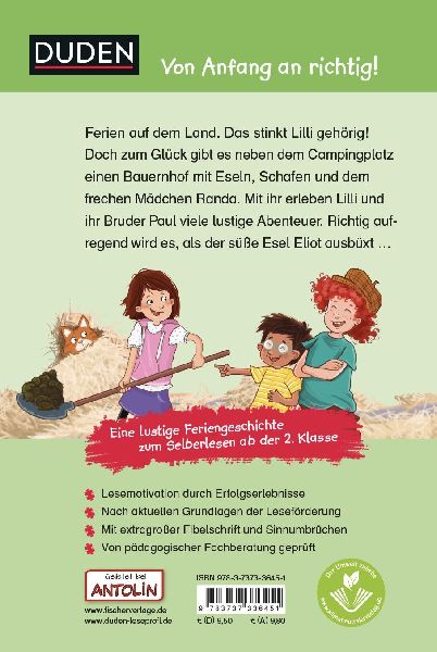 Duden Leseprofi - Schrecklich schöne Ferien, 2. Klasse