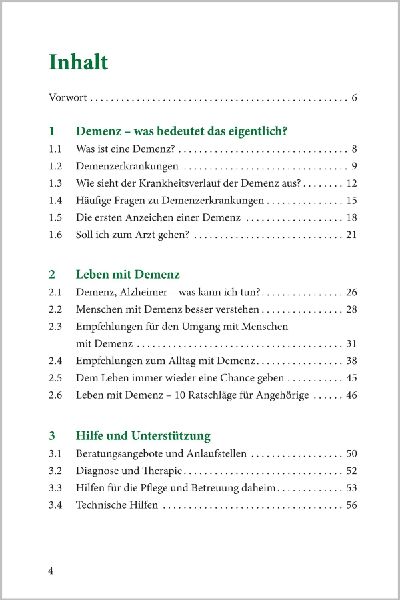 Demenz - der kompakte Ratgeber