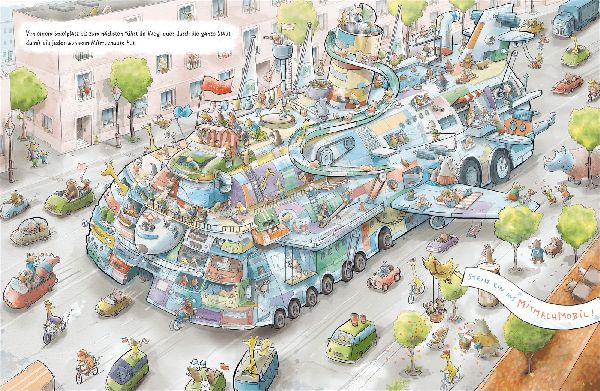 Die unglaubliche Geschichte vom verrücktesten, riesigsten Mitmachmobil der Welt