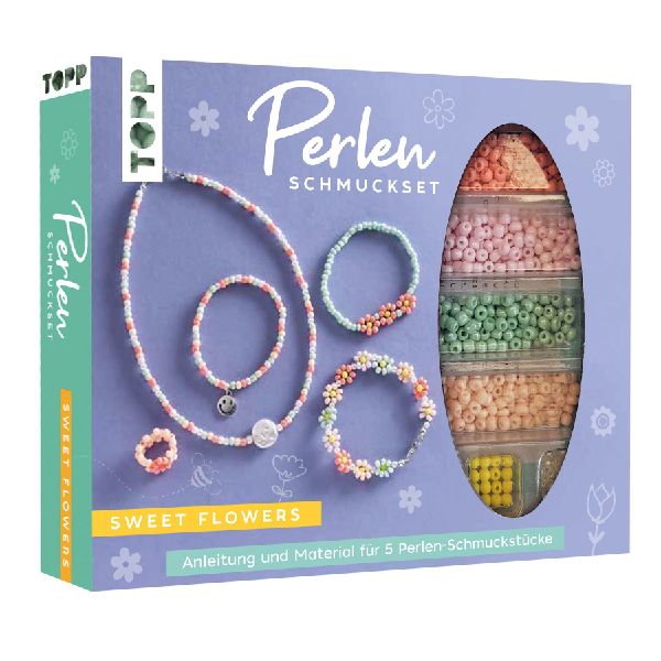 Perlen-Schmuckset - Sweet Flowers