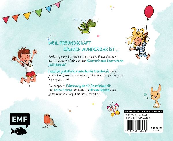 Meine Freunde: Mutig, stark & wunderbar - Ein Eintragalbum für ALLE zum Thema Vielfalt