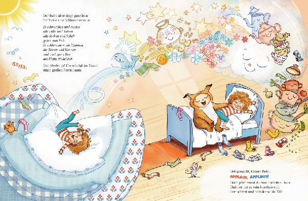 Der kleine Bubu. Mittagsschlaf ganz schnell und fix? Der Bubu, der kennt alle Tricks!