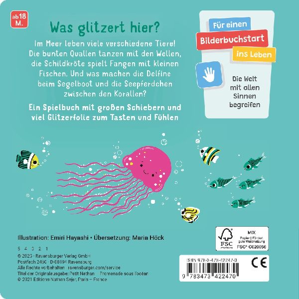 Mein erstes Glitzerbuch - Im Meer