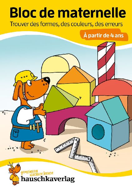 Bloc de maternelle à partir de 4 ans - Trouver les formes, le...