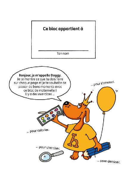 Bloc de maternelle à partir de 4 ans - Trouver les formes, les couleurs, les erreurs - coloriage enfant - cahier vacances 4 ans