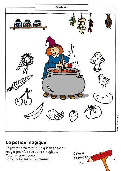 Bloc de maternelle à partir de 4 ans - Trouver les formes, les couleurs, les erreurs - coloriage enfant - cahier vacances 4 ans