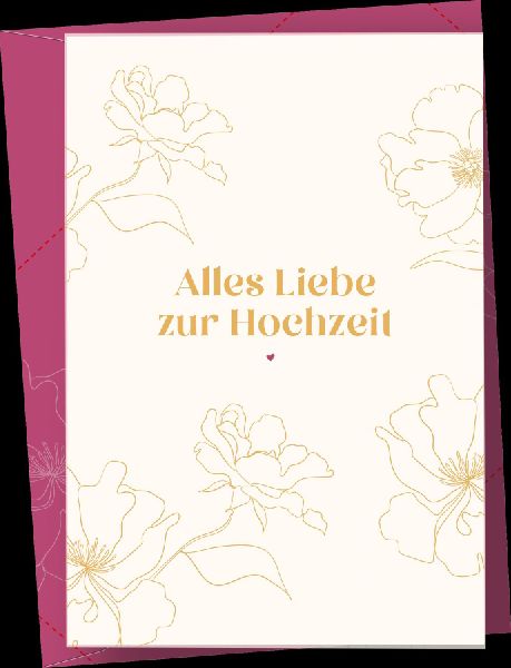 Alles Liebe zur Hochzeit