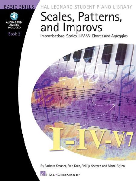 Scales, Patterns and Improvs - Book 2 with Online Audio Improv...