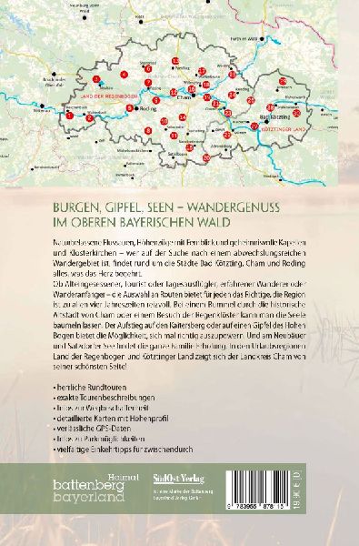 Wanderführer Kötztinger Land & Land der Regenbogen