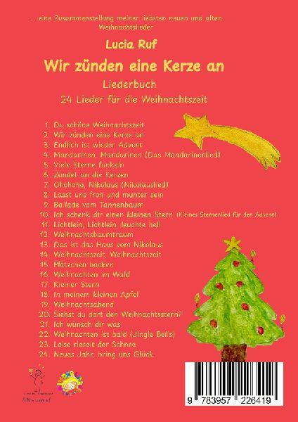 Wir zünden eine Kerze an - Liederbuch