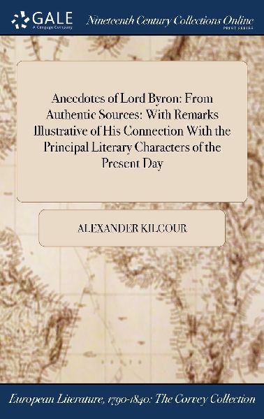 Anecdotes of Lord Byron