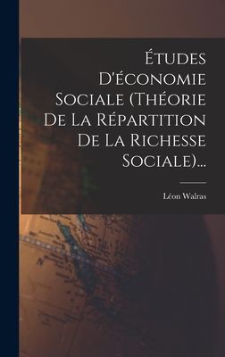 Études D'économie Sociale (théorie De La Répartition ...