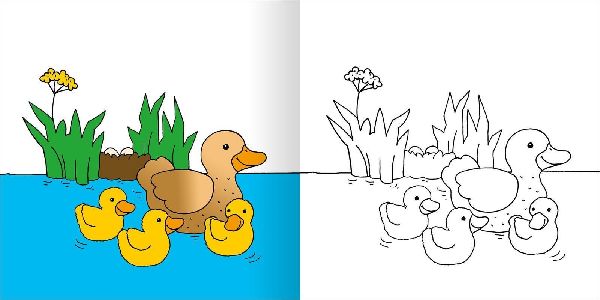 Mein erstes dickes Malbuch ab 2 - Frühling