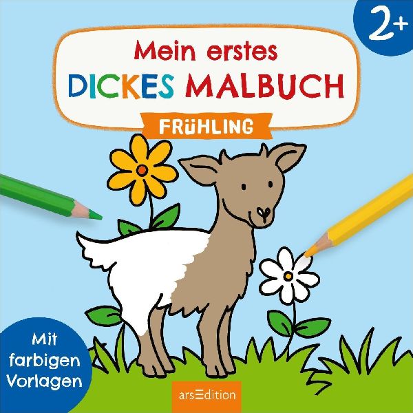 Mein erstes dickes Malbuch ab 2 - Frühling