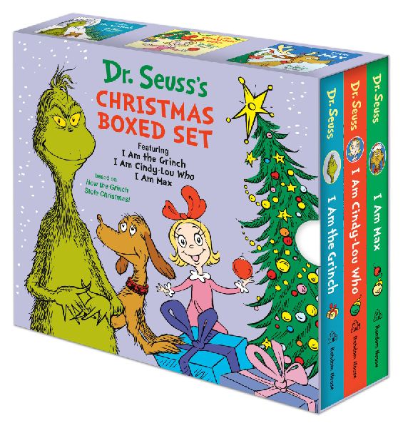 Dr. Seuss's Christmas 3-Book Boxed Set: I Am the Grinch, ...