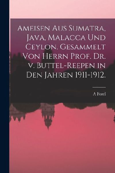 Ameisen aus Sumatra, Java, Malacca und Ceylon. Gesammelt von H...
