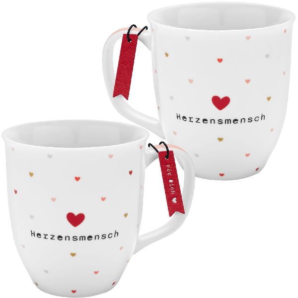 Tasse mit Motiv "Herzensmensch"