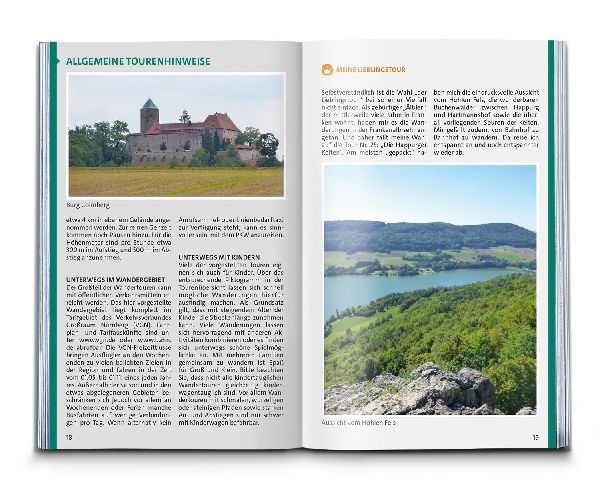 KOMPASS Wanderführer Nürnberg, Frankenalb, Frankenhöhe, Steigerwald, Fränkisches Seenland, 55 Touren mit Extra-Tourenkarte