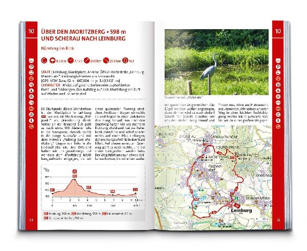 KOMPASS Wanderführer Nürnberg, Frankenalb, Frankenhöhe, Steigerwald, Fränkisches Seenland, 55 Touren mit Extra-Tourenkarte