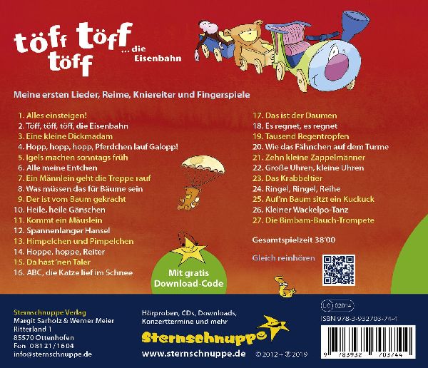 Töff töff töff die Eisenbahn