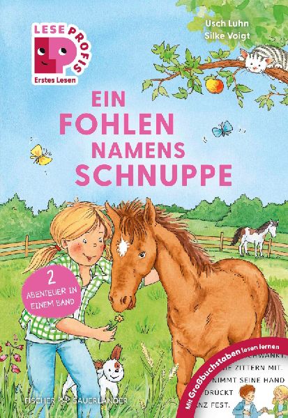 Leseprofis - Großbuchstaben: Ein Fohlen namens Schnuppe, 1. Klasse