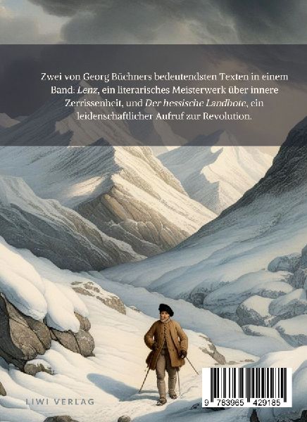 Georg Büchner: Lenz / Der hessische Landbote. Vollständige Neuausgabe