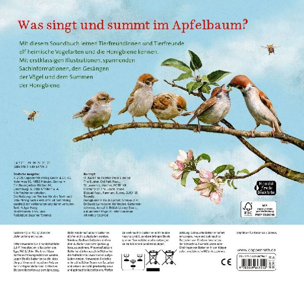 Was singt und summt im Apfelbaum?