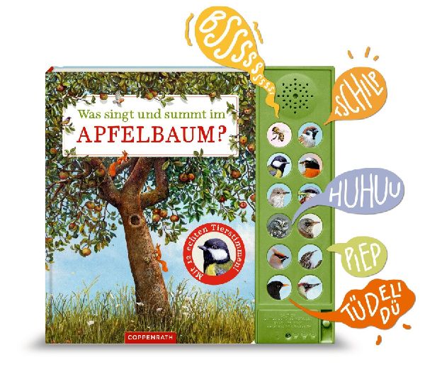 Was singt und summt im Apfelbaum?