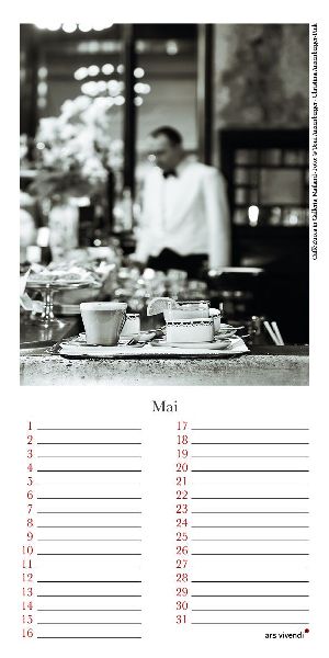 Geburtstagskalender Espresso, Cappuccino & Co.