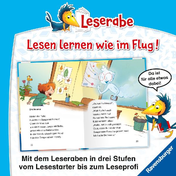 Leserabe 2. Lesestufe - Handy-Spuk in der Schule