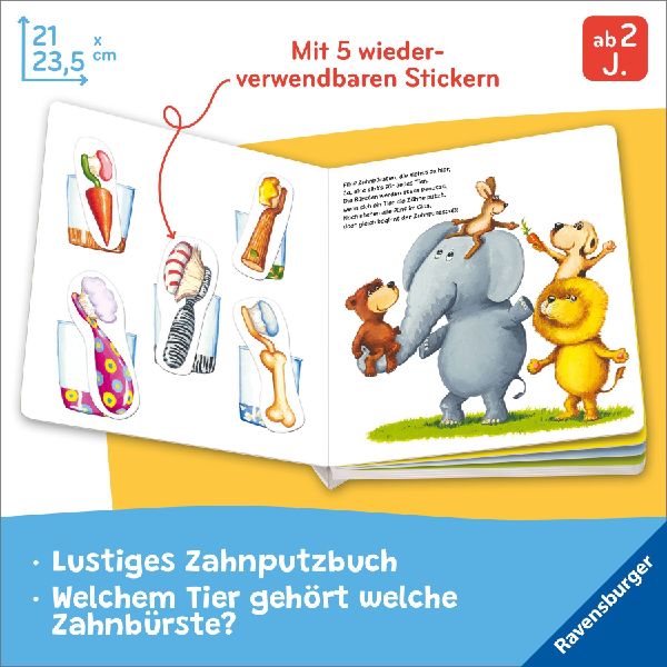 Zähne putzen! Schrubbdiwupp