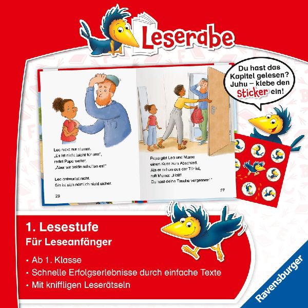 Leserabe 1. Lesestufe - Lea, die Neue in der Klasse