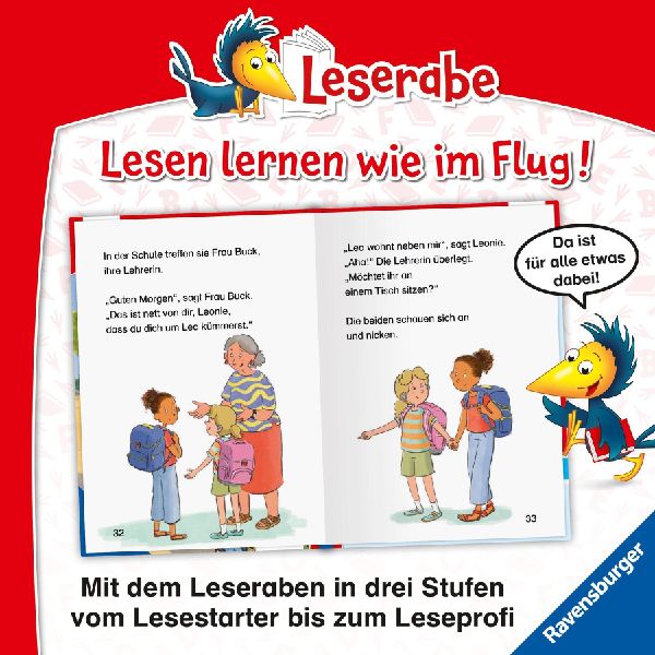 Leserabe 1. Lesestufe - Lea, die Neue in der Klasse