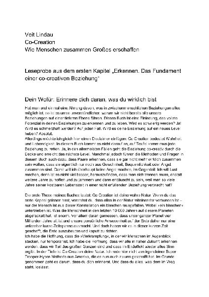 Co-Creation