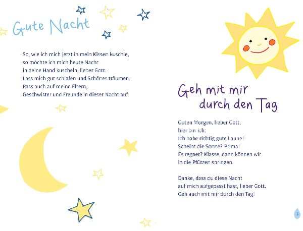 Die schönsten Taufgebete